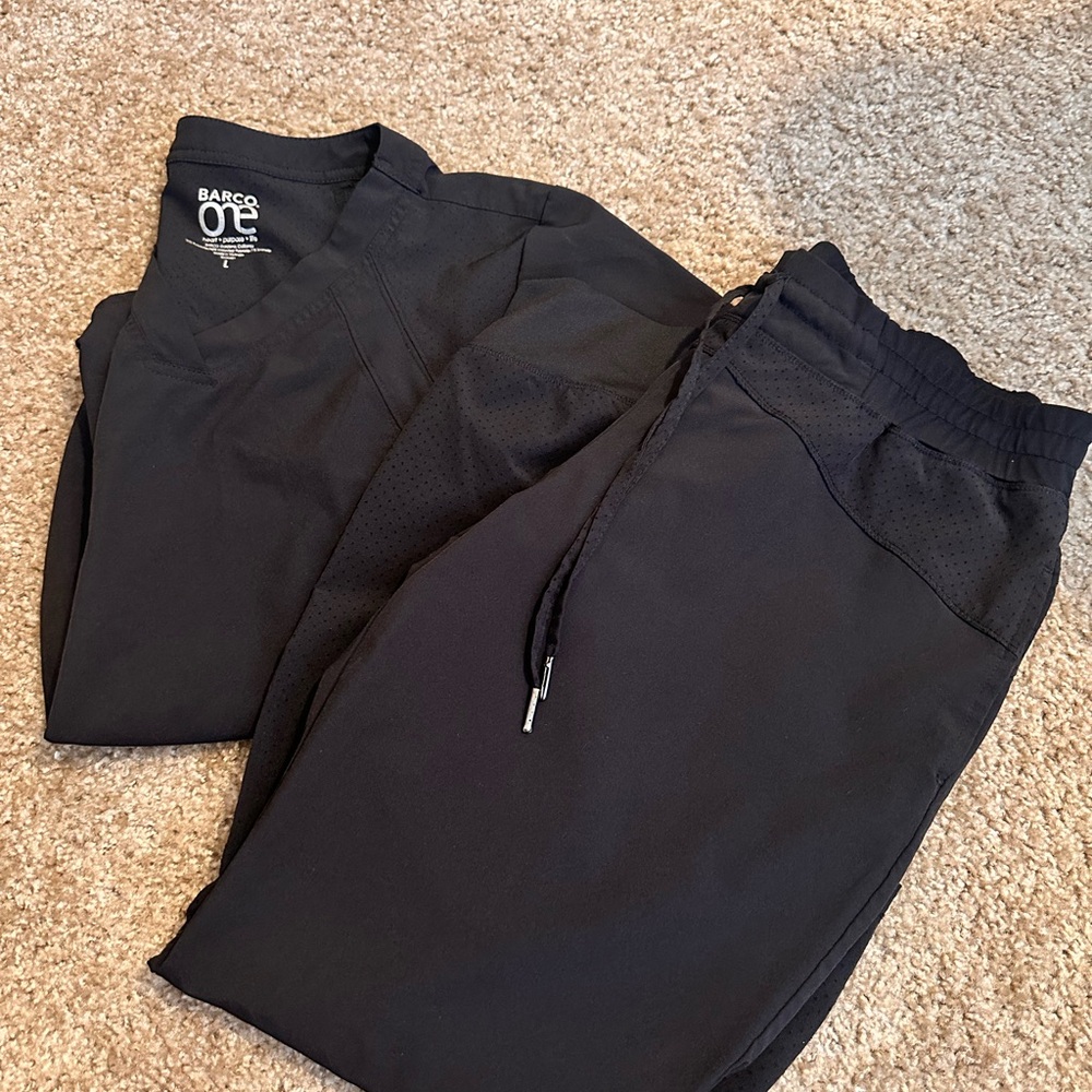 Barco Uniforms Black Scrubs